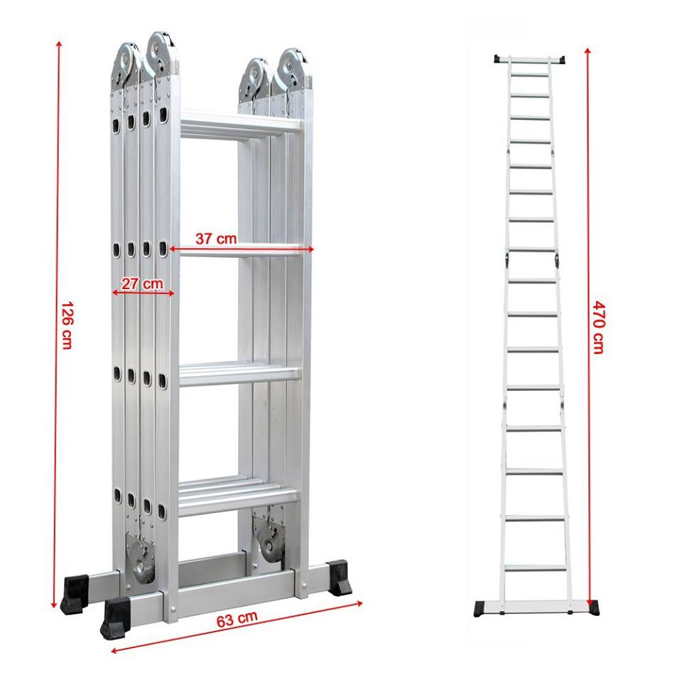 ECHELLE TRANSFORMABLE ALUMINIUM 